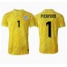 Anglie Jordan Pickford #1 Brankářské Venkovní Dres ME 2024 Krátkým Rukávem